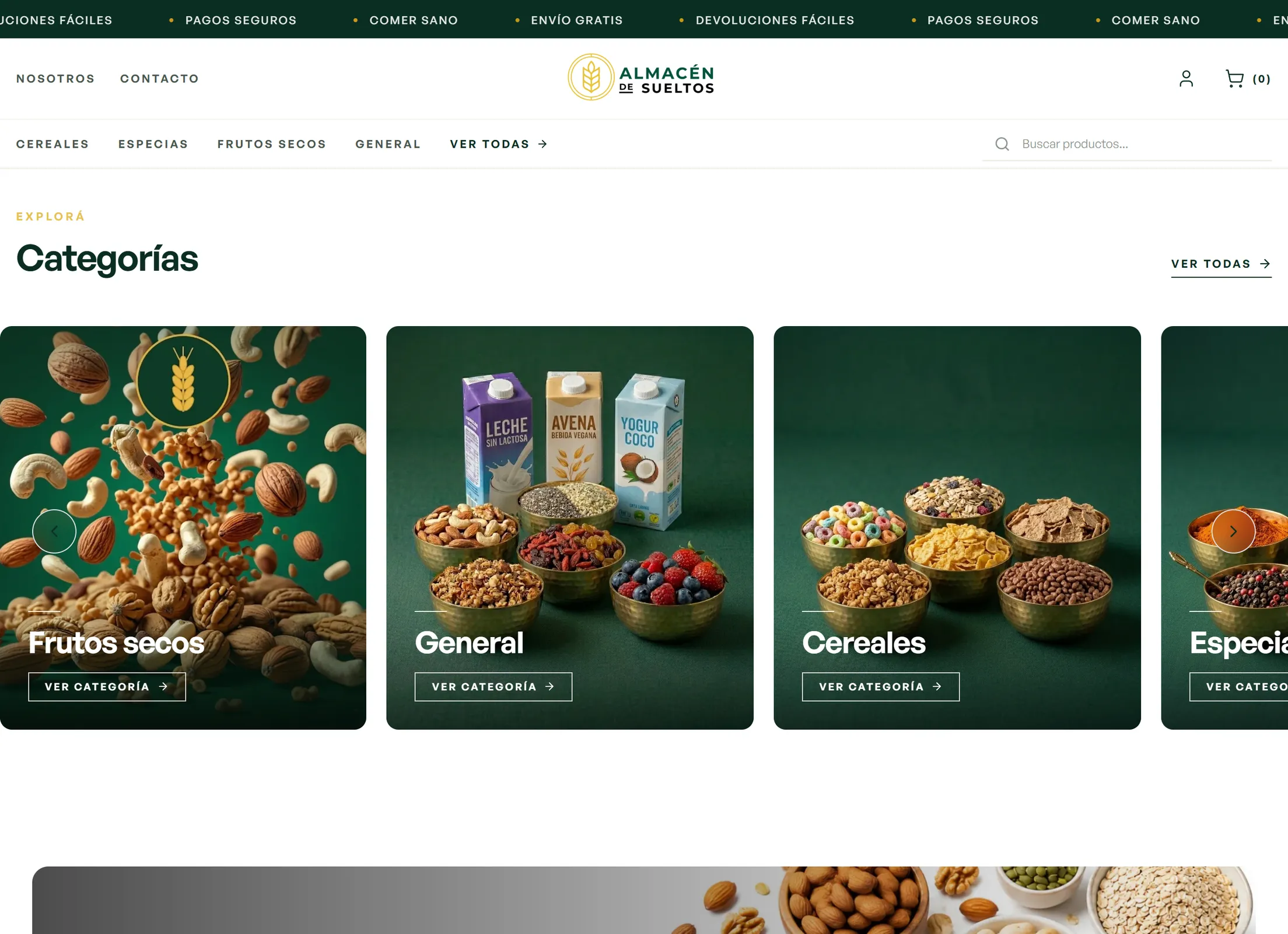 Tienda online de Almacén de Sueltos