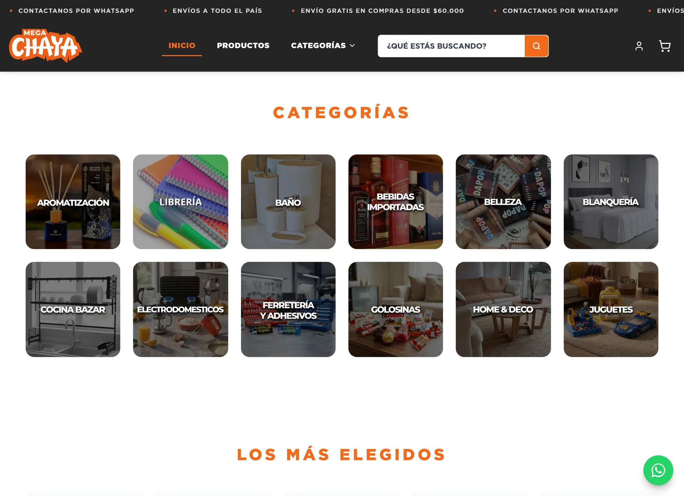 Tienda online de Chaya